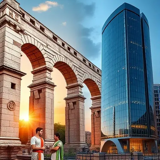 Использование древнеримских инженерных принципов для современной уличной инфраструктуры