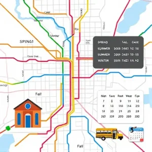 Методика сезонного ребаланса маршрутов на основе школьного расписания и потока учеников